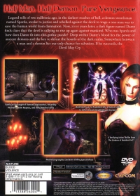 PS2 - Devil May Cry Box Art Back