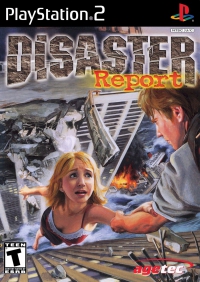 PS2 - Disaster Report Box Art Front