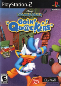 PS2 - Donald duck  goin' quackers Box Art Front