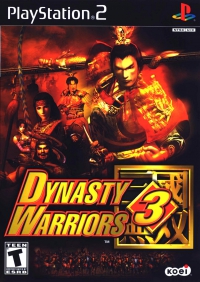PS2 - Dynasty Warriors 3 Box Art Front