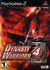 PS2 - Dynasty Warriors 4 Box Art Front