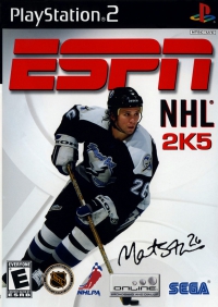 PS2 - ESPN NHL 2K5 Box Art Front