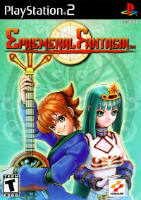 PS2 - Ephemeral Fantasia Box Art Front