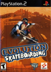 PS2 - Evolution skateboarding Box Art Front