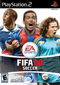 PS2 - FIFA Soccer 08 Box Art Front
