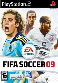 PS2 - FIFA Soccer 09 Box Art Front