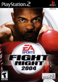 PS2 - Fight Night 2004 Box Art Front