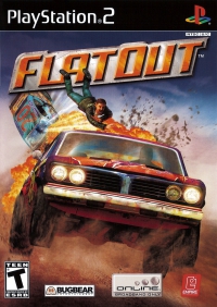 PS2 - FlatOut Box Art Front