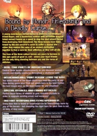 PS2 - Forever Kingdom Box Art Back