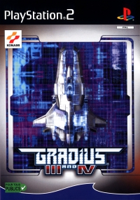 PS2 - Gradius III and IV Box Art Front