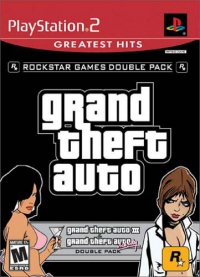 PS2 - Grand Theft Auto Double Pack Box Art Front