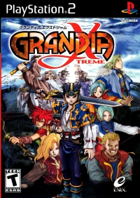 PS2 - Grandia Xtreme Box Art Front