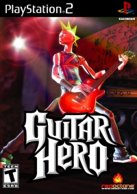PS2 - Guitar Hero Box Art Front