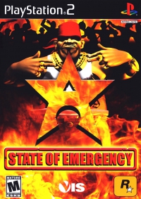 PS2 - State Of Emergency Box Art Front
