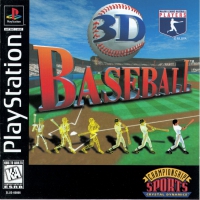 PSX - 3D Baseball Box Art Front
