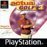 PSX - Actua Golf 3 Box Art Front