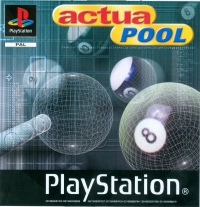PSX - Actua Pool Box Art Front