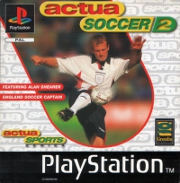 PSX - Actua Soccer 2 Box Art Front