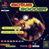 PSX - Actua Soccer Box Art Front