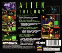 PSX - Alien Trilogy Box Art Back
