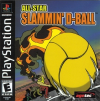 PSX - All Star Slammin' D Ball Box Art Front