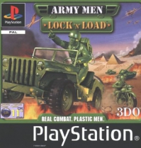 PSX - Army Men  Lock 'n' Load Box Art Front
