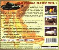 PSX - Army Men 3D Box Art Back