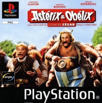 PSX - Asterix and Obelix Take on Caesar Box Art Front