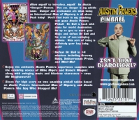 PSX - Austin Powers Pinball Box Art Back