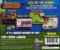 PSX - Backyard Soccer Box Art Back