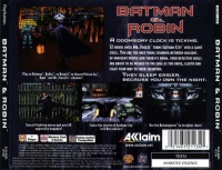 PSX - Batman and Robin Box Art Back