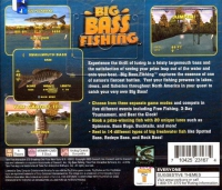 PSX - Big Bass Fishing Box Art Back