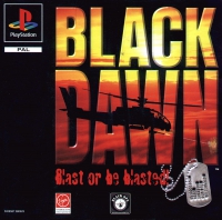 PSX - Black Dawn Box Art Front