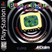 PSX - Bubble Bobble also featuring Rainbow Islands Box Art Front