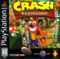 PSX - Crash Bandicoot Box Art Front