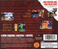 PSX - Darkstalkers 3 Box Art Back