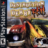 PSX - Destruction Derby RAW Box Art Front