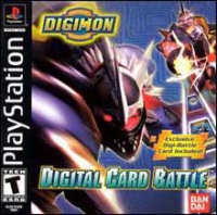 PSX - Digimon Digital Card Battle Box Art Front