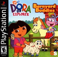 PSX - Dora the Explorer  Barnyard Buddies Box Art Front