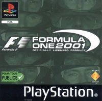 PSX - Formula one 2001 Box Art Front