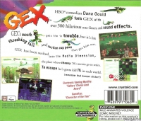 PSX - Gex Box Art Back