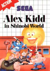 SMS - Alex Kidd in Shinobi World Box Art Front