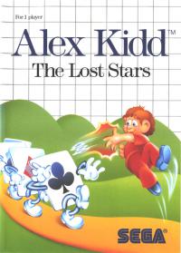 SMS - Alex Kidd The Lost Stars Box Art Front
