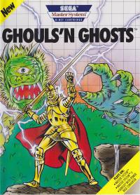 SMS - Ghouls 'n Ghosts Box Art Front