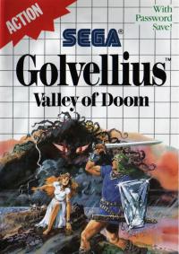 SMS - Golvellius Valley of Doom Box Art Front