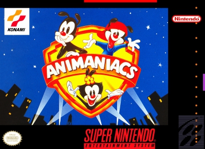 SNES - Animaniacs Box Art Front