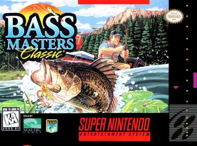 SNES - Bass Masters Classic Box Art Front