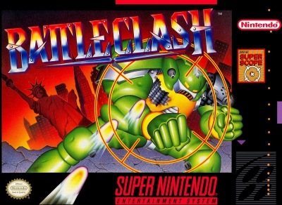 SNES - Battle Clash Box Art Front