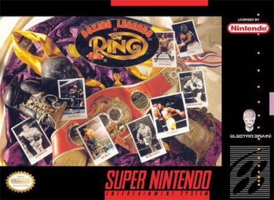 SNES - Boxing Legends of the Ring Box Art Front