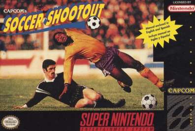 SNES - Capcom's Soccer Shootout Box Art Front